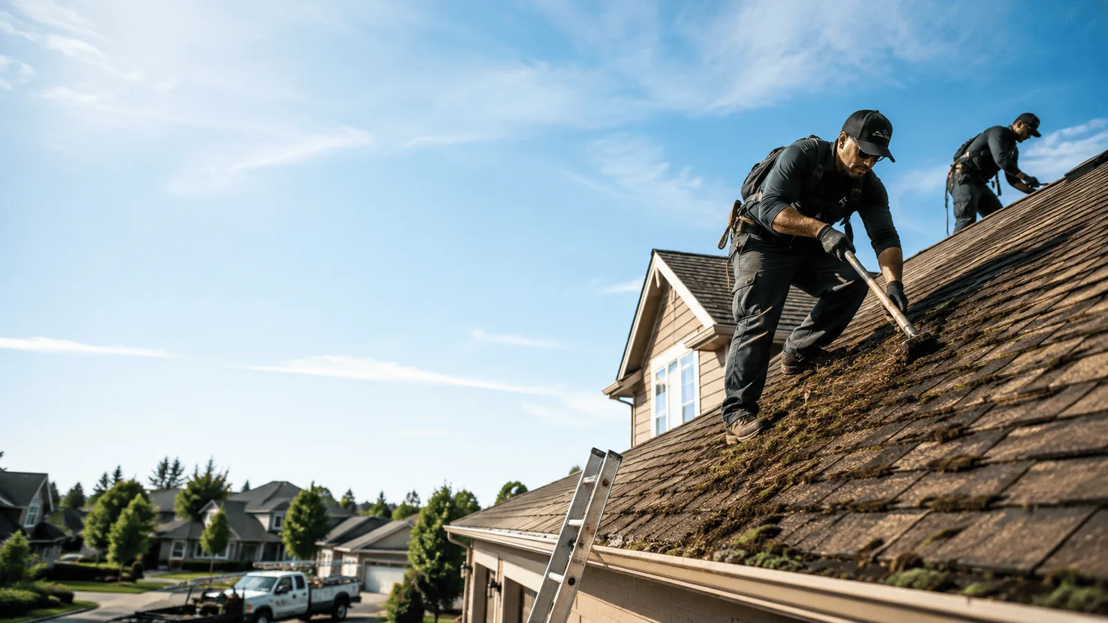 Roof Moss Removal in Olivehill, TN near me